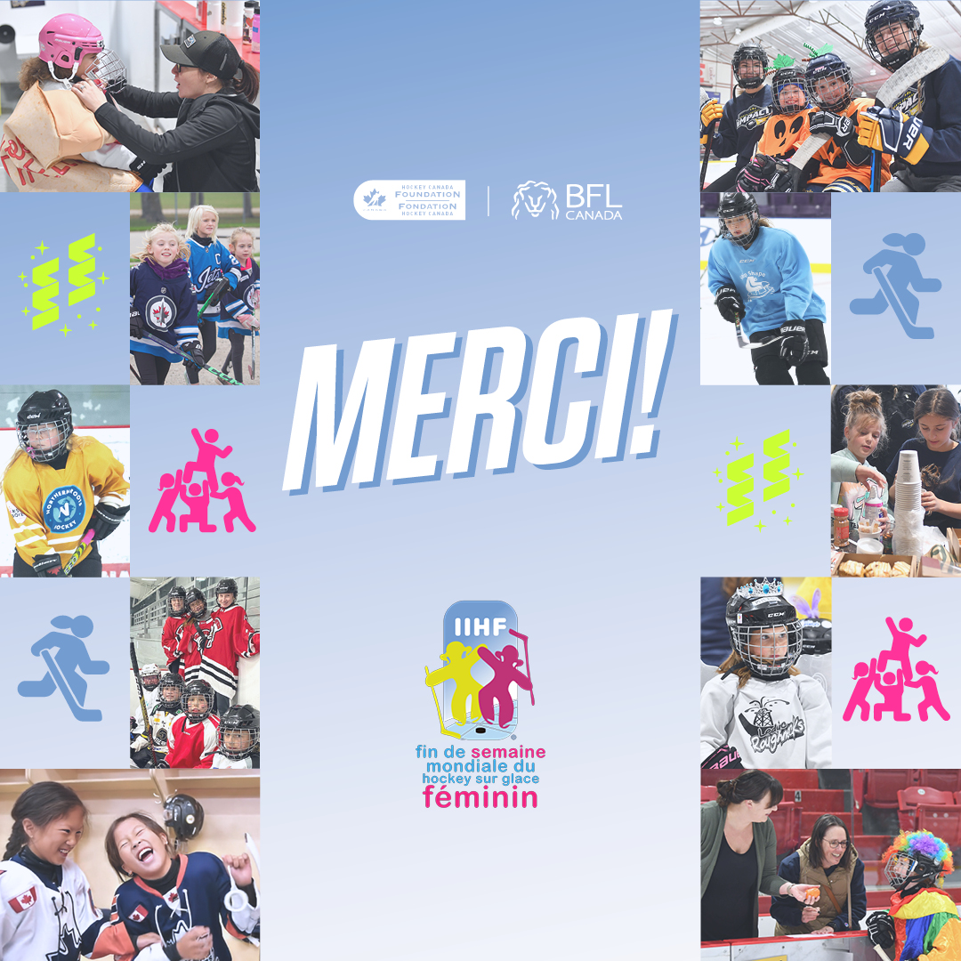 HockeyCanada's tweet photo. Across 5️⃣5️⃣ events with 6️⃣,5️⃣0️⃣0️⃣ participants, thank you to the Hockey Canada Foundation and @BFLCANADA for supporting #WGIHW! 🙌
Plus de 6️⃣5️⃣0️⃣0️⃣ personnes réunies pour 5️⃣5️⃣ événements : merci à la Fondation Hockey Canada et à @BFLCANADA pour leur appui à la #FSMHF! 🙌 https://t.co/OI4HNrmNTi