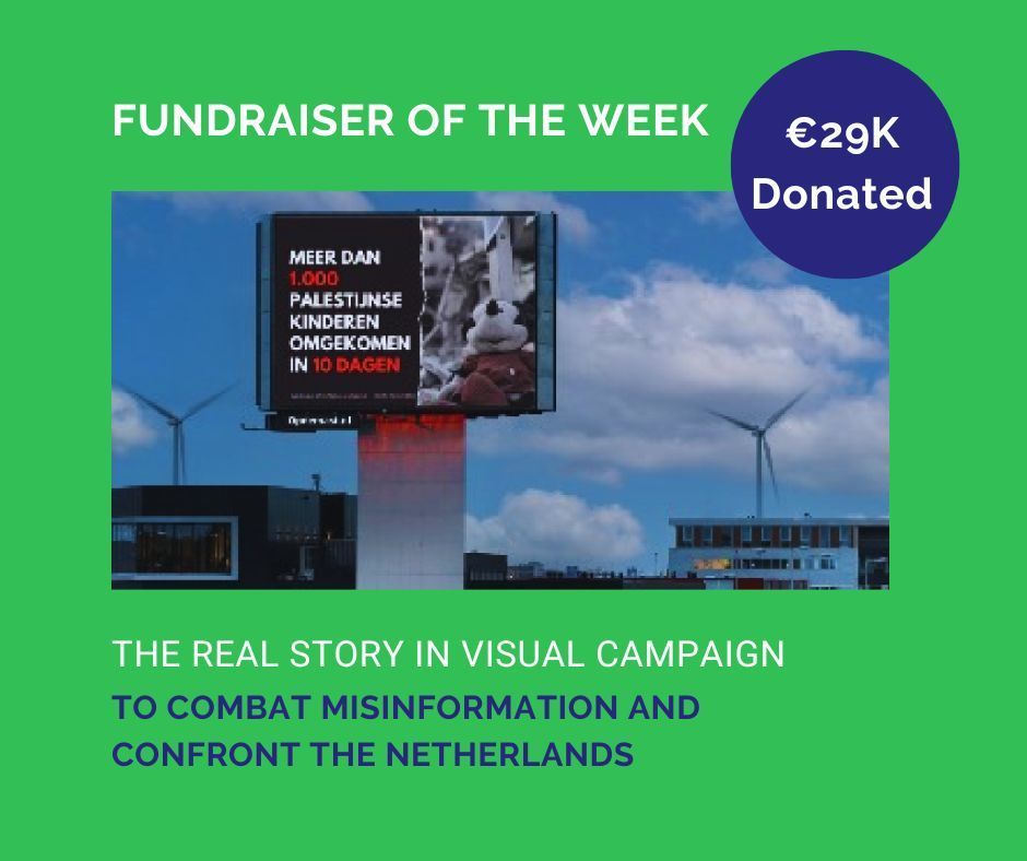 whydonate's tweet image. Join Stichting Andalous on a mission to spread truth and combat misinformation - your #support can make a real impact! 
buff.ly/474KUzi 

#unitefortruth #crowdfunding #fundraising #whydonate #donations #charity #netherland #fundraiser #truth #supportforacause #palestine