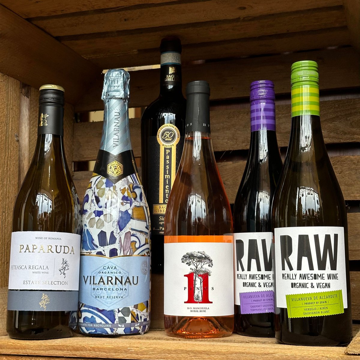 IT'S WORLD VEGAN DAY 🍷
We've got a great selection of vegan wine available in the shop &amp; online.
If you aren't sure about which wines are vegan, ask a member of our team!