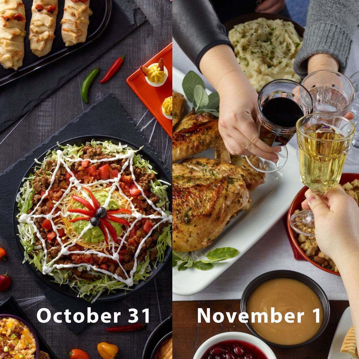 It's time to start #Thanksgiving planning! 🍽️🥧🍗🌽🍁
