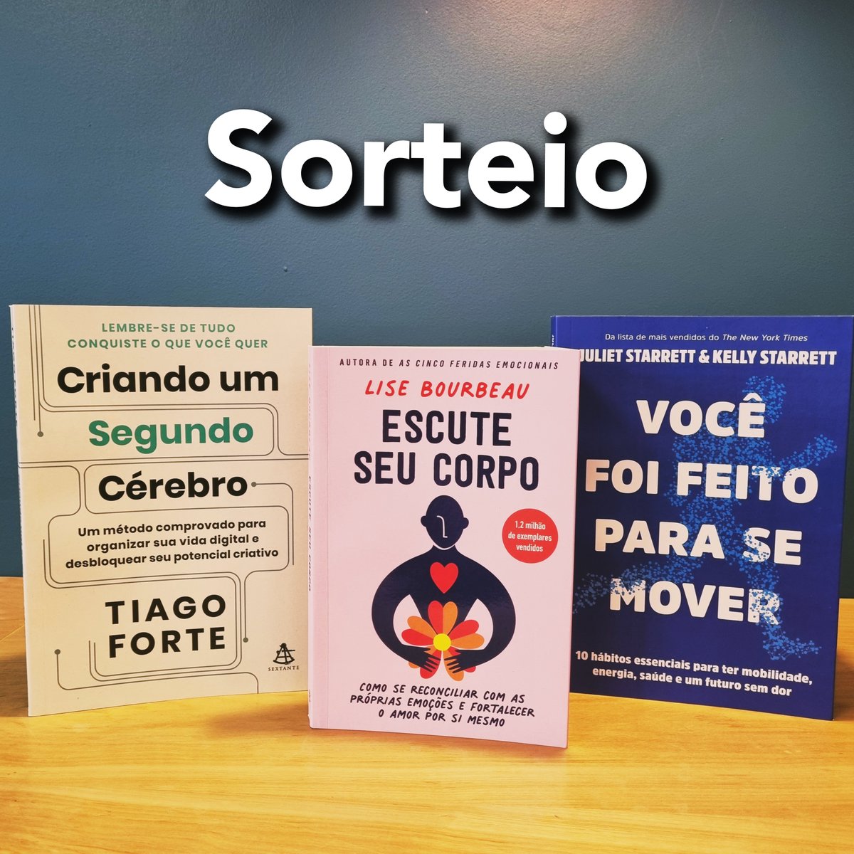 sextante's tweet photo. 📚 Três livros para novos hábitos.

Para participar, basta:
��️ Marcar um amigo;
➡️ Retweetar este post;
➡️ Seguir o perfil da @sextante

O resultado sai no dia 8 de outubro. (quarta-feira) https://t.co/zTcUiwjEoX