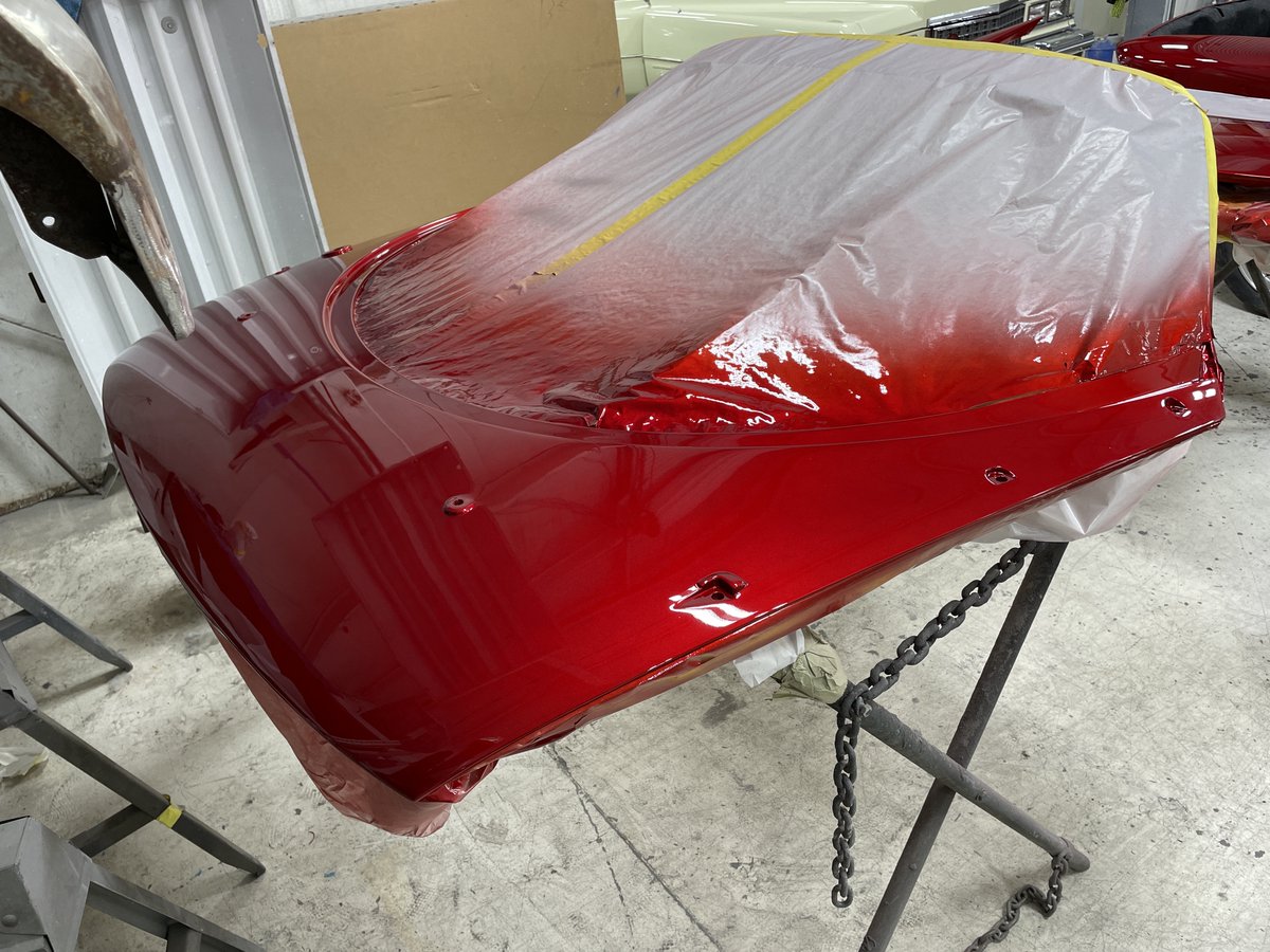 ImpatientInc's tweet photo. The '01 Trans Am has undergone a complete color change!

#pontiac #firebirdtransam #pontiacfirebirdtransam #paintjob #carrestorationsalabama #vintagecarrestorationsalabama #customcarshopalabama #alabastercarshop https://t.co/7Snb79KiOD