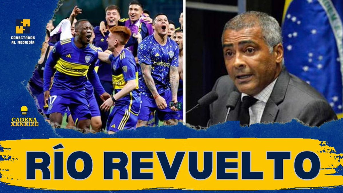 NTCachengue's tweet photo. Arrancamos #ConectadosalMediodia por @Cadena_Xeneize
N° 735 - RÍO REVUELTO
https://t.co/u2GGpgGxj3
- #Boca copa los hoteles cariocas
- #Benedetto y #Valentini al 100%
- #Almirón cuida a #Barco
- #Fluminense perdió con #Bahia
- #ReservaBoca 21 partidos invicto https://t.co/vT9GbNxW84