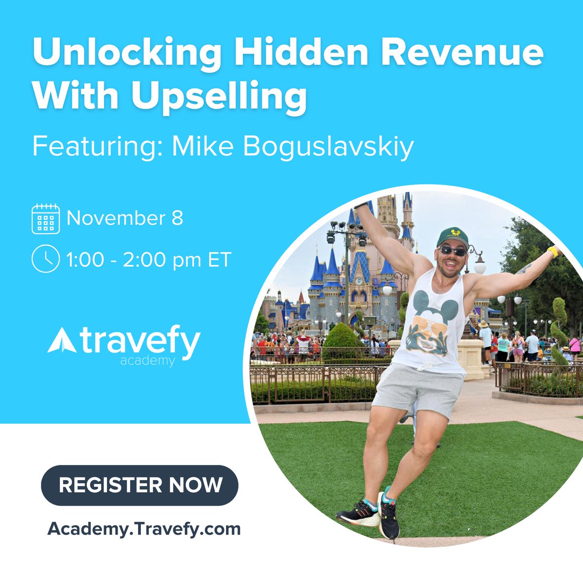 Travefy (@travefy) on Twitter photo ๐ซ ๐๐ฒ๐ฎ๐ฟ๐ป ๐๐ต๐ฒ๐ป ๐ฎ๐ป๐ฑ ๐ต๐ผ๐ ๐๐ผ ๐๐๐ฝ๐ฒ๐ฟ๐ฐ๐ต๐ฎ๐ฟ๐ด๐ฒ ๐๐ผ๐๐ฟ ๐ฏ๐ผ๐ผ๐ธ๐ถ๐ป๐ด๐ ๐๐ถ๐๐ต ๐๐ฝ๐๐ฒ๐น๐น๐!
Join our upcoming webinar and turn your travel business into a revenue powerhouse. ๐ Save your seat at ow.ly/5wvb50Q2GWw ๐ซ ๐๐ฒ๐ฎ๐ฟ๐ป ๐๐ต๐ฒ๐ป ๐ฎ๐ป๐ฑ ๐ต๐ผ๐ ๐๐ผ ๐๐๐ฝ๐ฒ๐ฟ๐ฐ๐ต๐ฎ๐ฟ๐ด๐ฒ ๐๐ผ๐๐ฟ ๐ฏ๐ผ๐ผ๐ธ๐ถ๐ป๐ด๐ ๐๐ถ๐๐ต ๐๐ฝ๐๐ฒ๐น๐น๐!
Join our upcoming webinar and turn your travel business into a revenue powerhouse. ๐ Save your seat at ow.ly/5wvb50Q2GWw