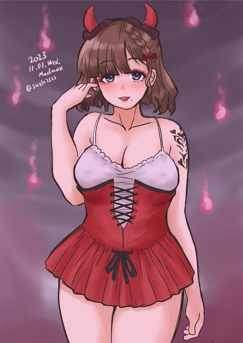 ハロウィン朝日さんマントOFF版 