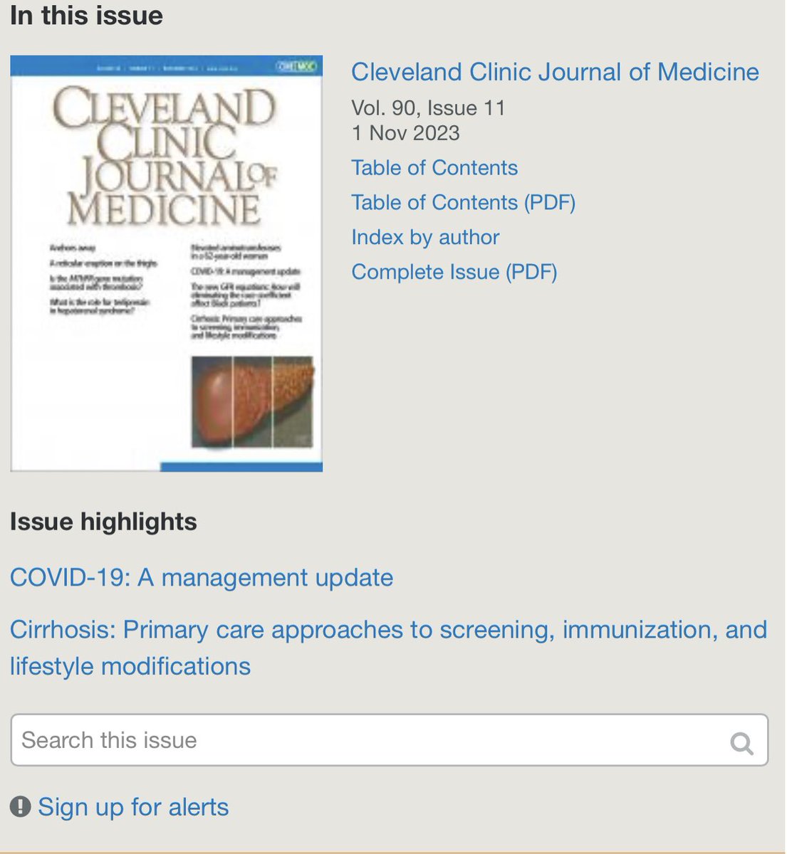 Asimkichloo's tweet image. Featured article in CCJM. I always though a good review on Cirrhosis from internist/primary care stand point needed to be there. Congratulations to the team. 

ccjm.org/content/90/11/…