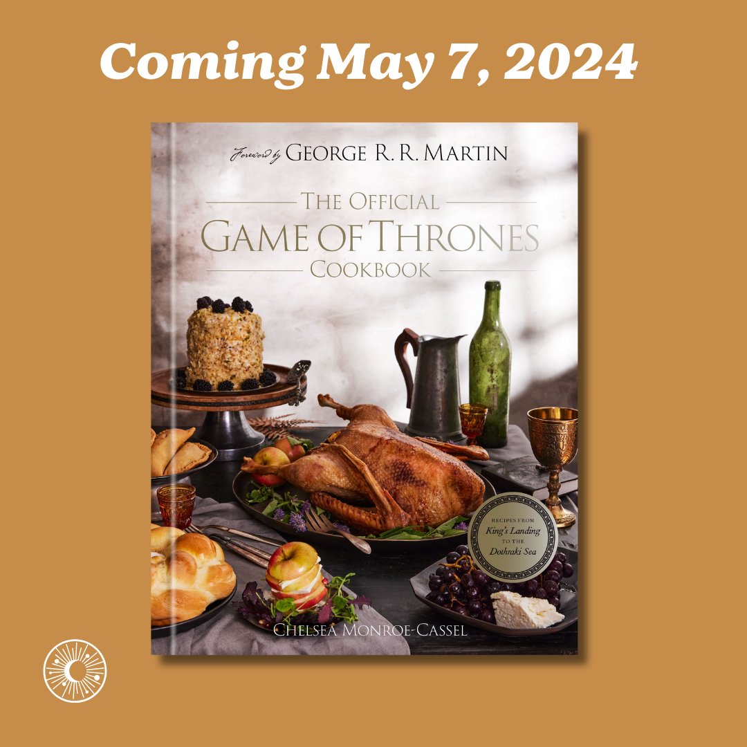 We're excited to introduce you to THE OFFICIAL GAME OF THRONES COOKBOOK! Preorder THE OFFICIAL GAME OF THRONES COOKBOOK by Chelsea Monroe-Casselat here: penguinrandomhouse.com/books/720737/t…