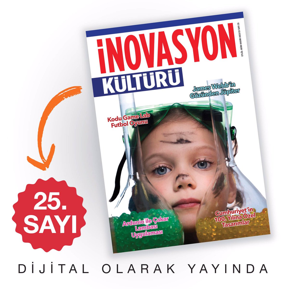 İnovasyon Kültürü Dergimizin 25. sayısı dijitalde yayınlandı! Okumak için; inovasyonkulturu.com