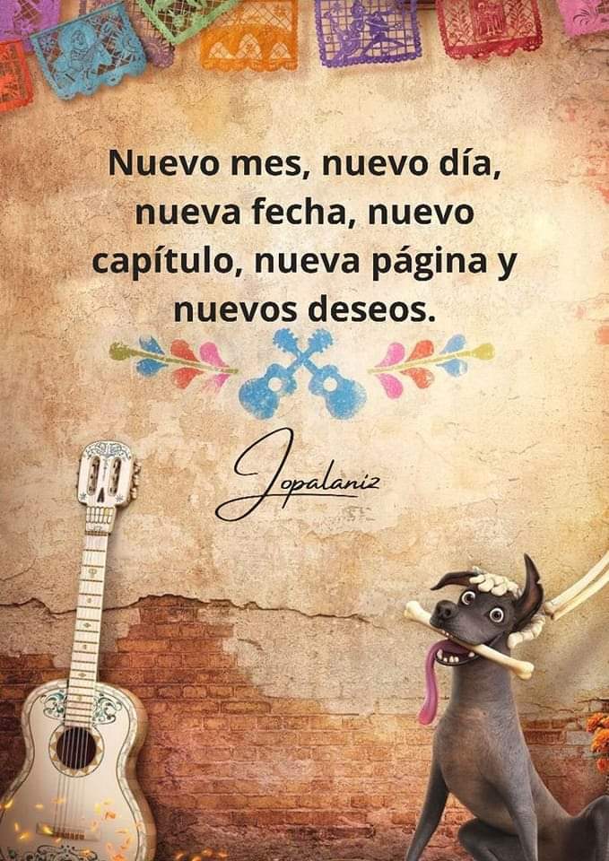 Que tengas un gran inicio de mes!
