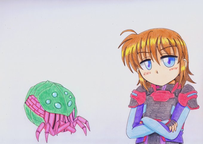 脈絡なしのクロスオーバー、AMIDAとシュテルんを数年ぶりにリニューアルしました!(四次元殺法的な感じにしたかったがなんか違う) 