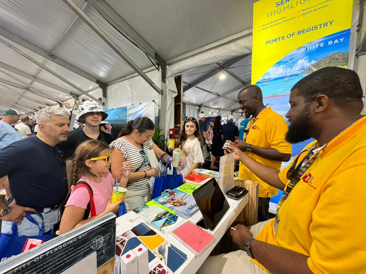 BVIFinance's tweet photo. Their expertise and adept management of maritime assets ensure that the islands continue to flourish as a hub for international trade and investment. #FLIBS #BVI #VISR https://t.co/4lH1X3GwRI