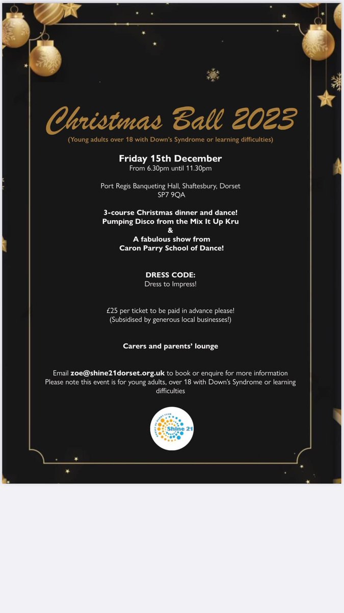 hi <a href="/OfficialAitch/">Aitch</a> we would love you to join us and do some rapping at our ball for young adults with down syndrome and learning disabilities ! 🙌😀🙏🦋💙💛#aitch 🙏🙏🙏🙏