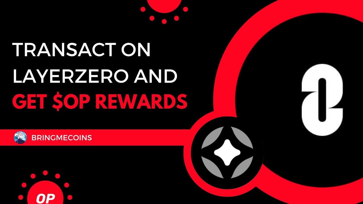 🎁Transact for LayerZero #airdrop and get your share of the 40.5K $OP reward pool

✅That's exactly what we'll be doing in this event

Only 900 participants for now👀

Two birds with one stone👇🧵