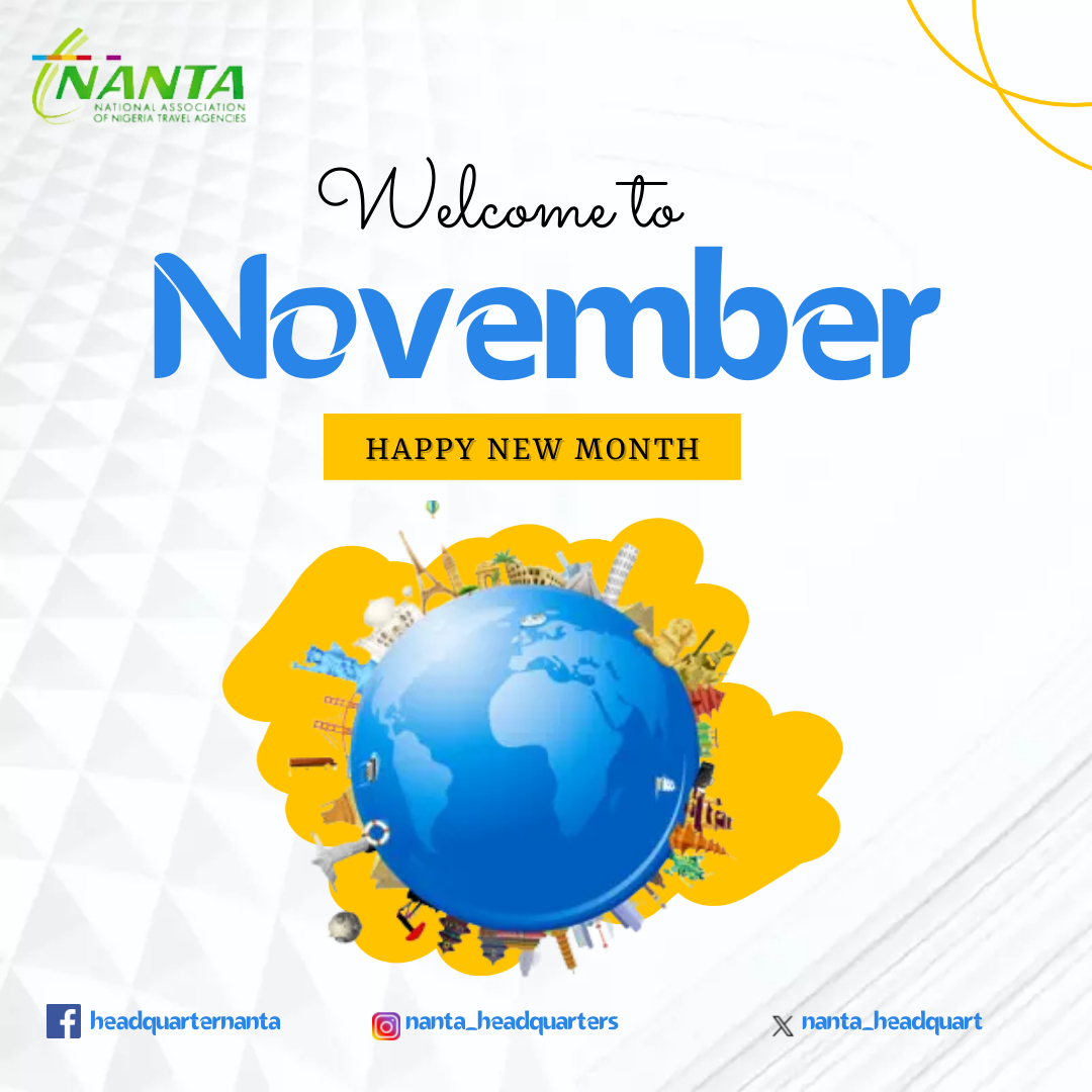 Welcome to the Month of November , Happy New Month!!

#november #november1st #november2023 #happynovember #happynewmonth #newmonth #newmonthvibes #seasonofjoy #nanta #travel #nigeria #nigeriatotheworld #africatourism