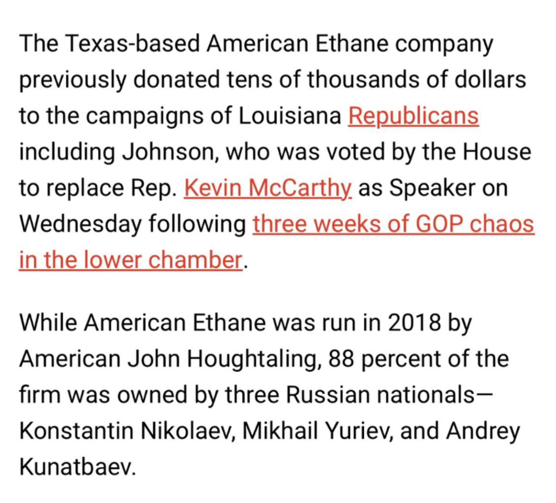 <a href="/mattgaetz/">Matt Gaetz</a> <a href="/SpeakerJohnson/">Speaker Mike Johnson</a> They didn’t say he wasn’t corrupt. 

In fact I’ll bet he is.