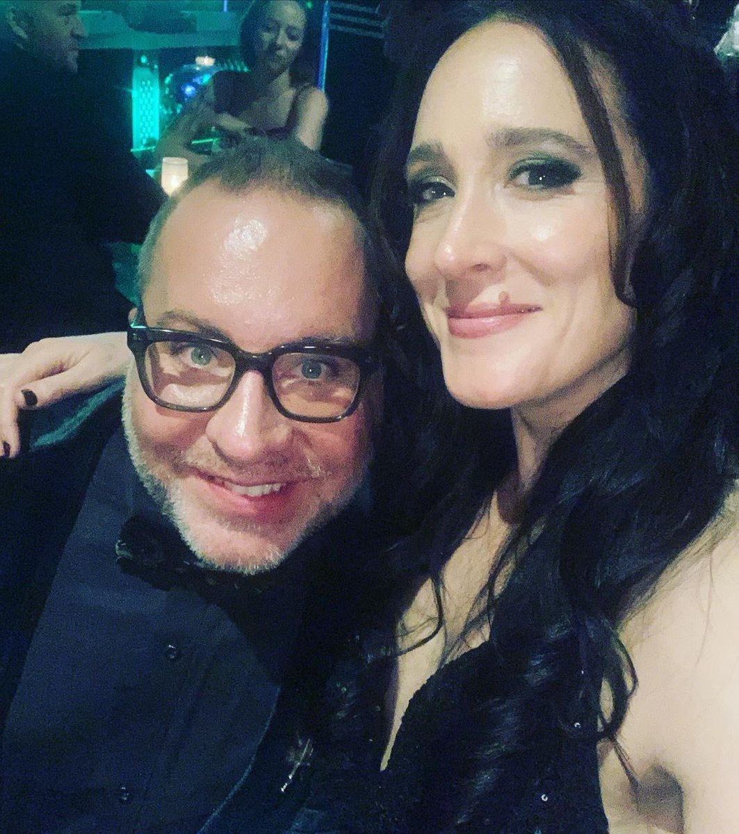 DeeRoscioli's tweet photo. What a night!! Thank you @WICKED_Musical for the Wickedly (yeah I’m corny) good time. But I need to thank the man in the next picture even more. My best friend, &amp; manager (how did I get so lucky) @princesskyle has been my cheerleader since I met him in 19blahblah. https://t.co/uFSeOW9hR2