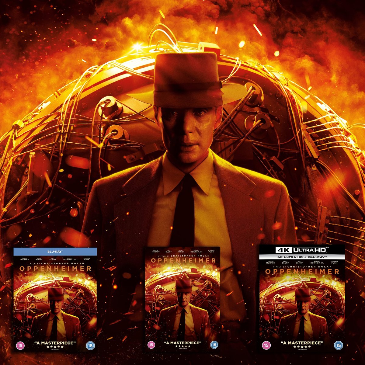 📢 Pre-Order Now: "Oppenheimer" 📢

Experience an epic cinematic journey on November 22, 2023, with "Oppenheimer." Available on DVD, Blu-Ray, and 4k-UHD.

echosrecordbar.co.za/search?q=Oppen…

#PreOrder #Oppenheimer #ChristopherNolan #ComingSoon #EchosRecordBar