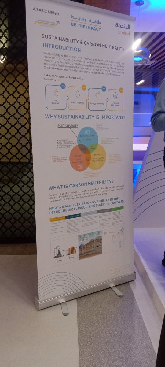 BaniAlbaloshi's tweet photo. Implementing sustainability in your work for sure lead to the Change..... #be_the_impact #SDGs https://t.co/L1OiN85Mao