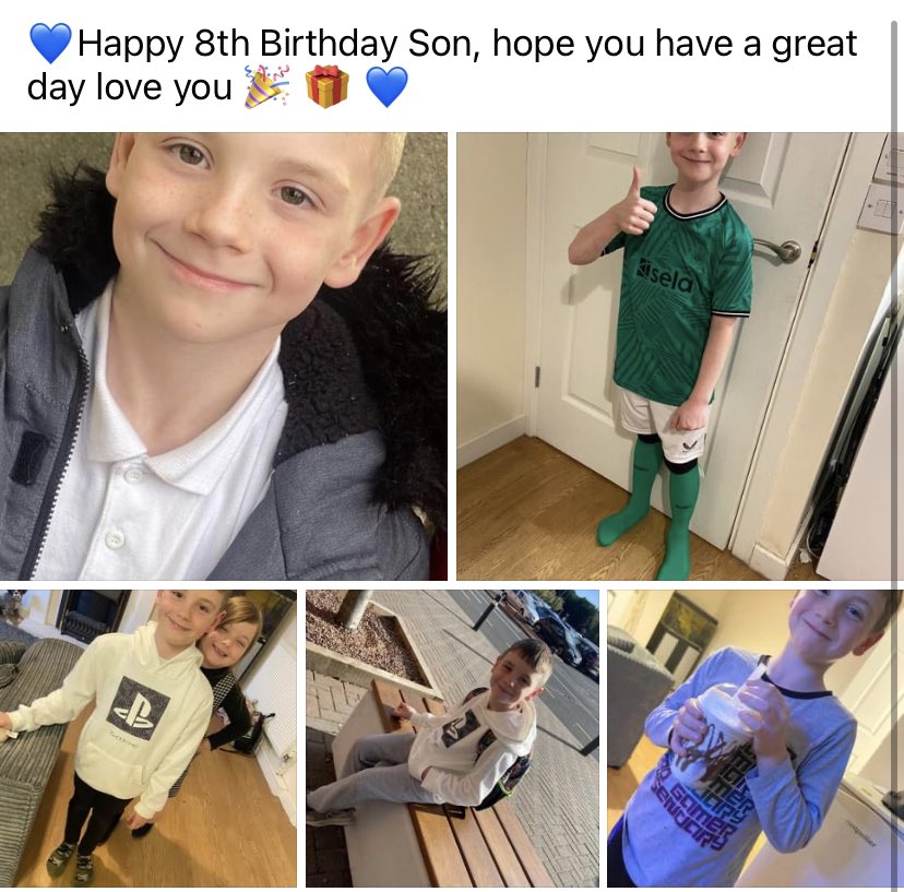 Happy birthday Son 💙 Hope you have a wicked day #birthdayboy #8today