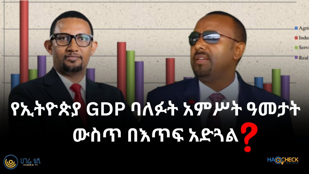 ❓የኢትዮጵያ GDP ባለፉት አምሥት ዓመታት በእጥፍ አድጓል?፣ ኢትዮጵያ አሜሪካንን ጨምሮ ዓለምን በስለላ እያስጨነቀች ነው? እና ሌሎችንም በስፋት ሲዘዋወሩ የነበሩትን አሳሳችና ሃሰተኛ መረጃዎችን እንዳስሳለን።
bit.ly/46beKkV
