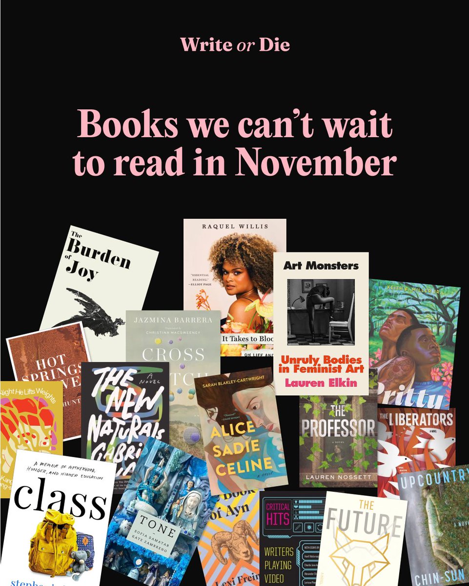 feat - <a href="/lexicola/">Lexi Kent-Monning</a> @Jaztronomia <a href="/thisisEJKoh/">E. J. Koh 고은지</a> <a href="/naomi_alderman/">Naomi Alderman</a> <a href="/keithfmillerjr/">Keith F. Miller, Jr.</a> <a href="/LexiFreiman/">Lexi Freiman</a> <a href="/sarblakcart/">Sarah Blakley-Cartwright</a> @stepville <a href="/RaquelWillis_/">Raquel Willis (BACKUP)</a> @sofiasamatar and more 🔥 

Read it here ⬇️ chillsubs.com/writeordie/fea…