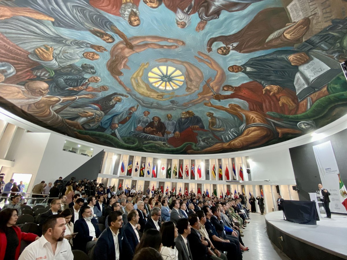 IJA_Jalisco's tweet photo. @gzepeda_lecuona @IJA_Jalisco participa como invitado esta mañana en el 5º Informe  de Seguridad del Gobernador @EnriqueAlfaroR en el Centro de la Amistad Internacional.
#5Informe #Resultados #Seguridad #Jalisco https://t.co/k7nLj85Xc3
