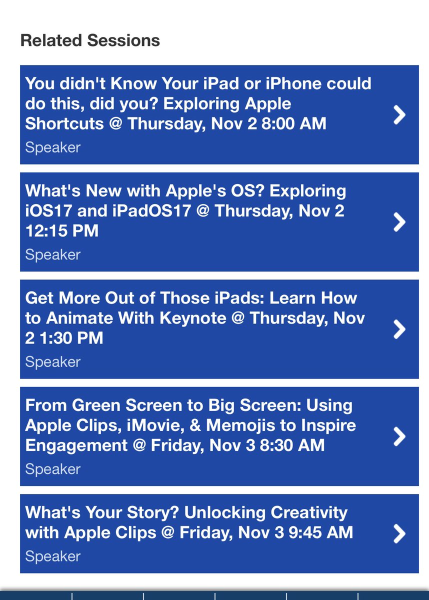 Check out any of <a href="/TeamBorders/">Dr. Marcus J.W. Borders</a>’s sessions if you are <a href="/GaETConf/">Georgia Educational Technology Conference</a> ! You can thank me later!  #GaETC23
