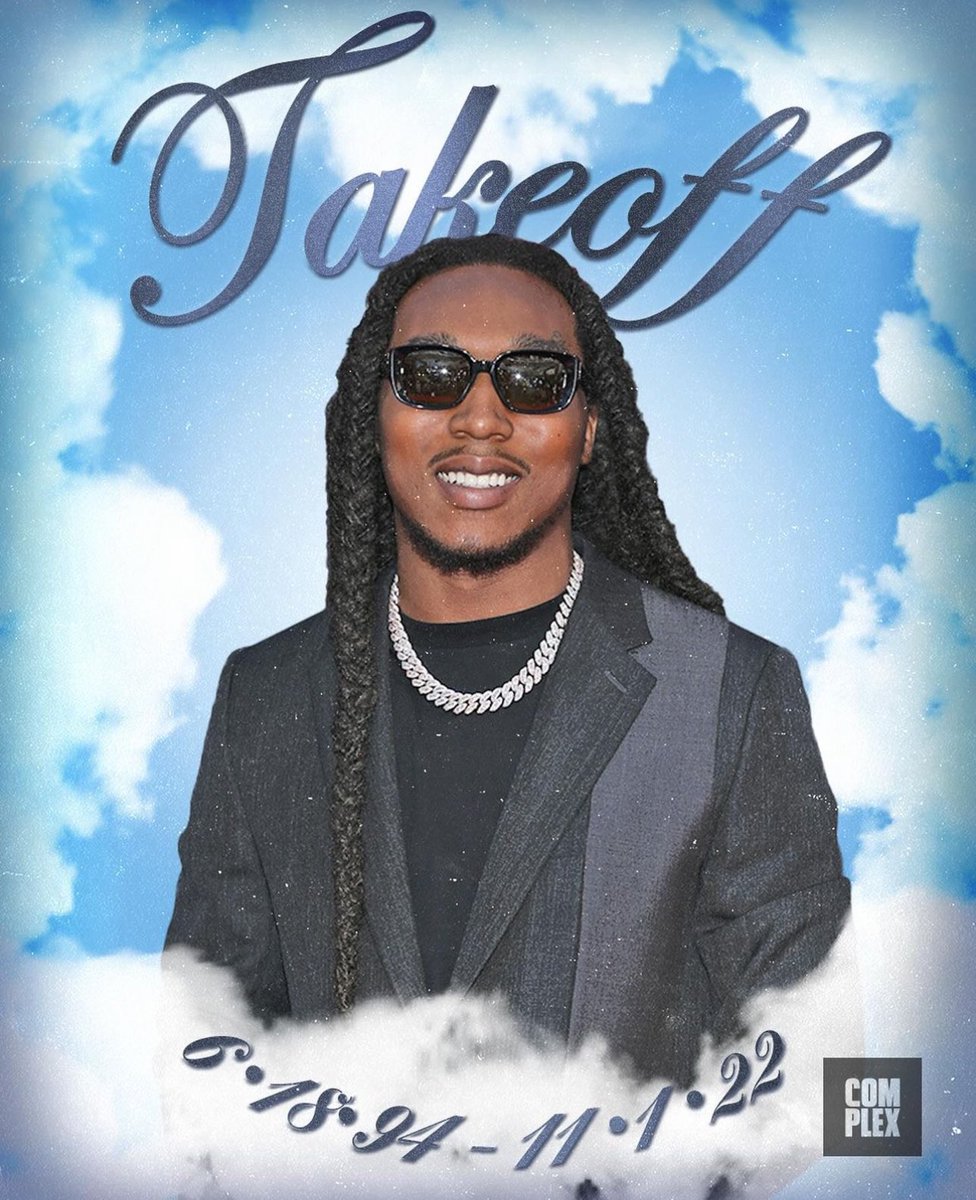 It’s been 1 year since the world lost Takeoff 🖤🕊️