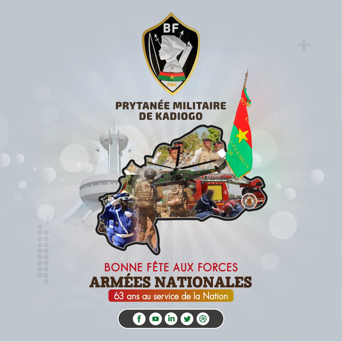 Prytanée Militaire de Kadiogo tweet media