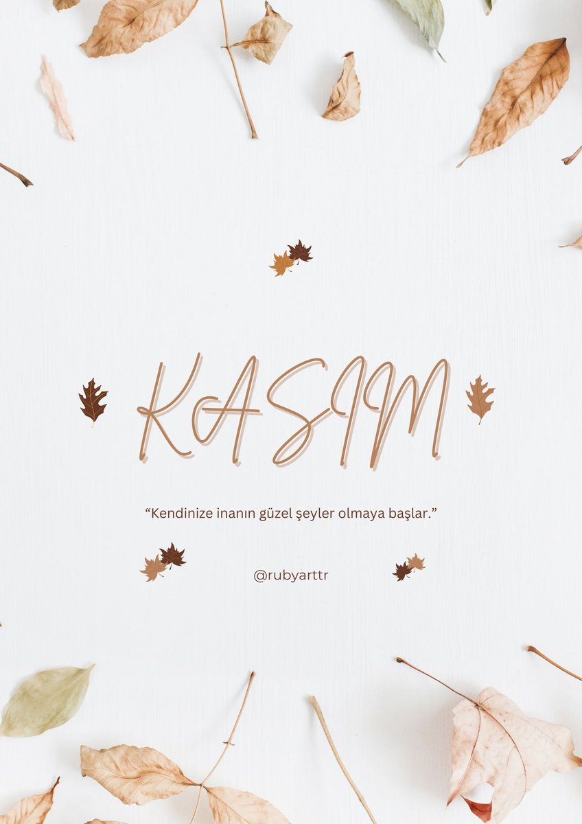 RubyartTR's tweet image. Believe in yourself and good things will start to happen 
#etsy #EtsySeller #kasımdaaskbaskadır #november #LogoDesigns