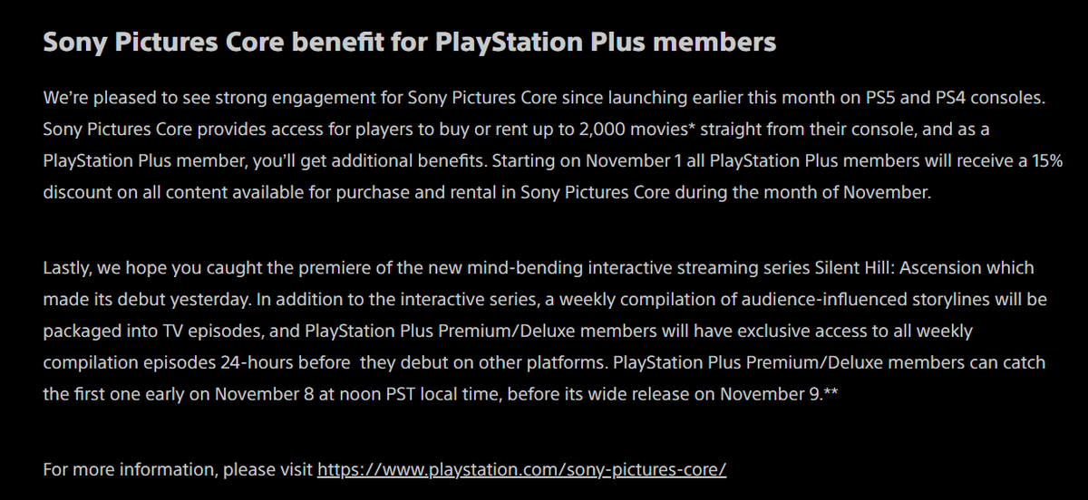 Is the Bloober Team and Sony Deal for New PS Plus Tiers or Silent Hill? -  PlayStation LifeStyle