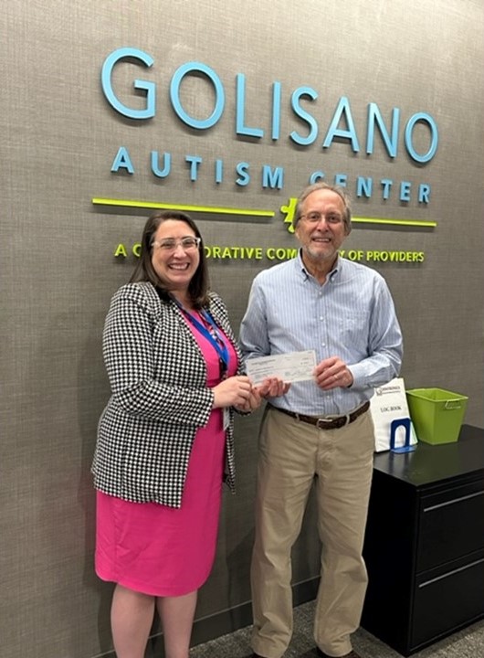 GolisanoAutism's tweet photo. Gratitude to The Marilyn Lichtman Foundation for their generous support & grant funding. We were honored to host Rich Yarmel, Secretary for the foundation, for an informative tour of GAC, where he witnessed our impactful work.
#AutismAwareness #SupportingOurMission #gratitude https://t.co/aw419YBJ7V