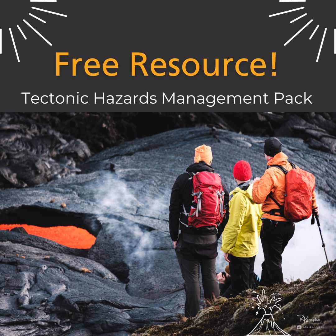 Free #teaching resource!
Are you looking at #hazards? Our #Tectonic Hazards Management Pack can help - looking at #Iceland and the #Fagradalsfjall eruption mitigation.
Activities cover geology, causes, impacts & management.
shorturl.at/nuFMU #geographyteacher #geogchat