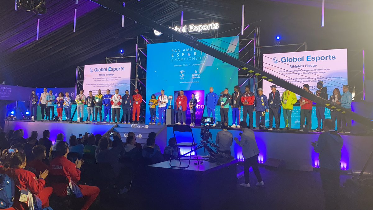 Presentacion equipos participantes de los Panamerican Esports Championships