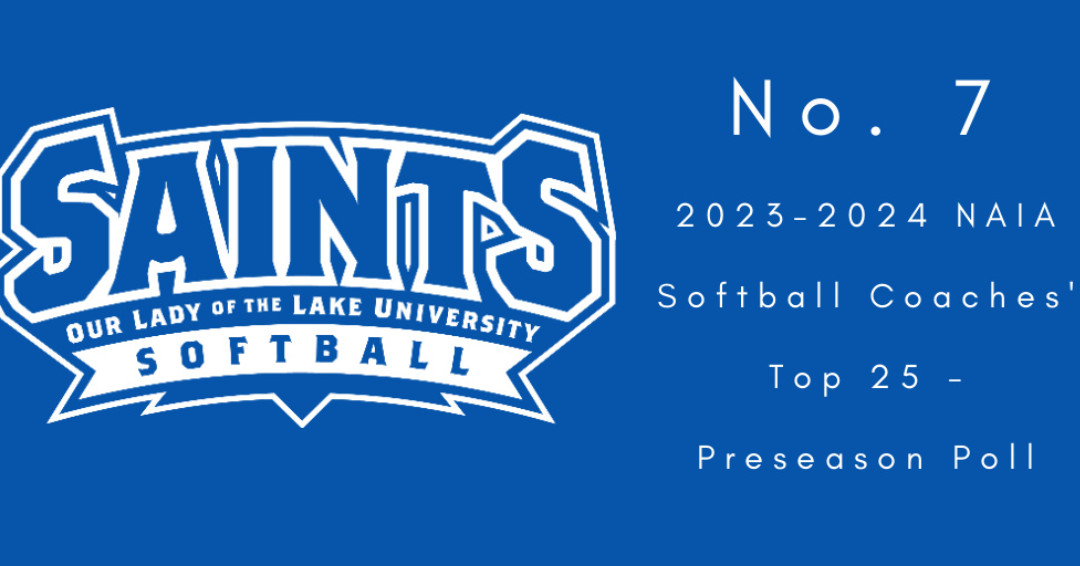 Saints Softball Ranked Seventh in NAIA Preseason Poll
ow.ly/ZUcv50Q34RO