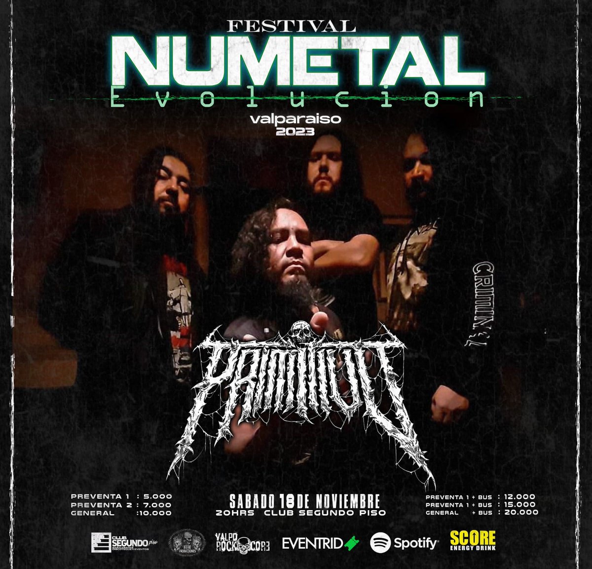 Primitivo_Metal's tweet photo. Noviembre 2023
18 Valparaiso Club , 25 en Talagante Rock festival open air !!! venta de entradas a través de Passline y Eventrid https://t.co/jKMvGVDiOQ