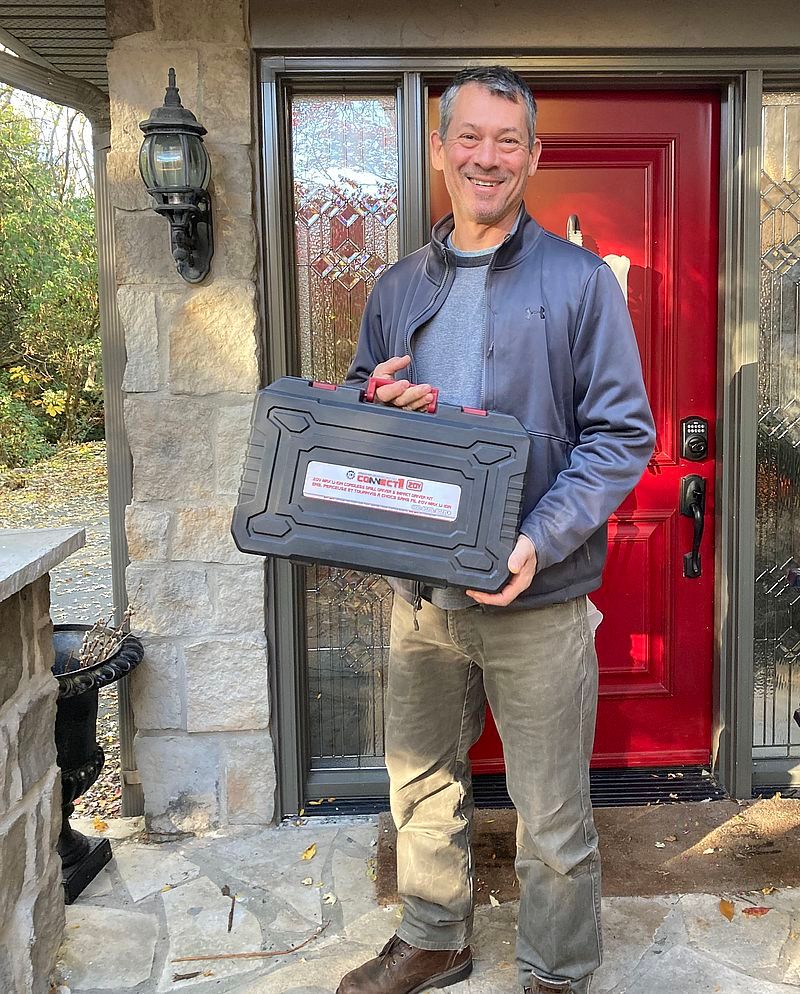 canwoodworking's tweet photo. Mike P. from Dundas, Ontario is the winner of the King Canada 20V Drill/Driver Kit draw at the 2023 Hamilton Woodworking Show. Congratulations Mike. #KingCanada #Woodworking #Workshop #DIY #HandMade #Tools #Make #CanadianWoodworking #canwoodworking https://t.co/Z4AilpVjvr https://t.co/kTGkPI40PB