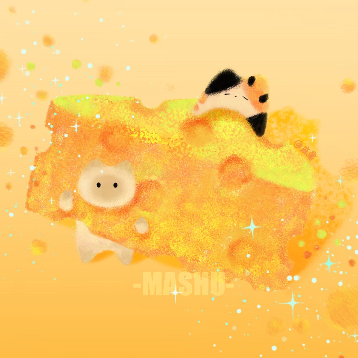 Memoria009's tweet photo. 芝士🧀！猫 https://t.co/Gn64vHOijQ