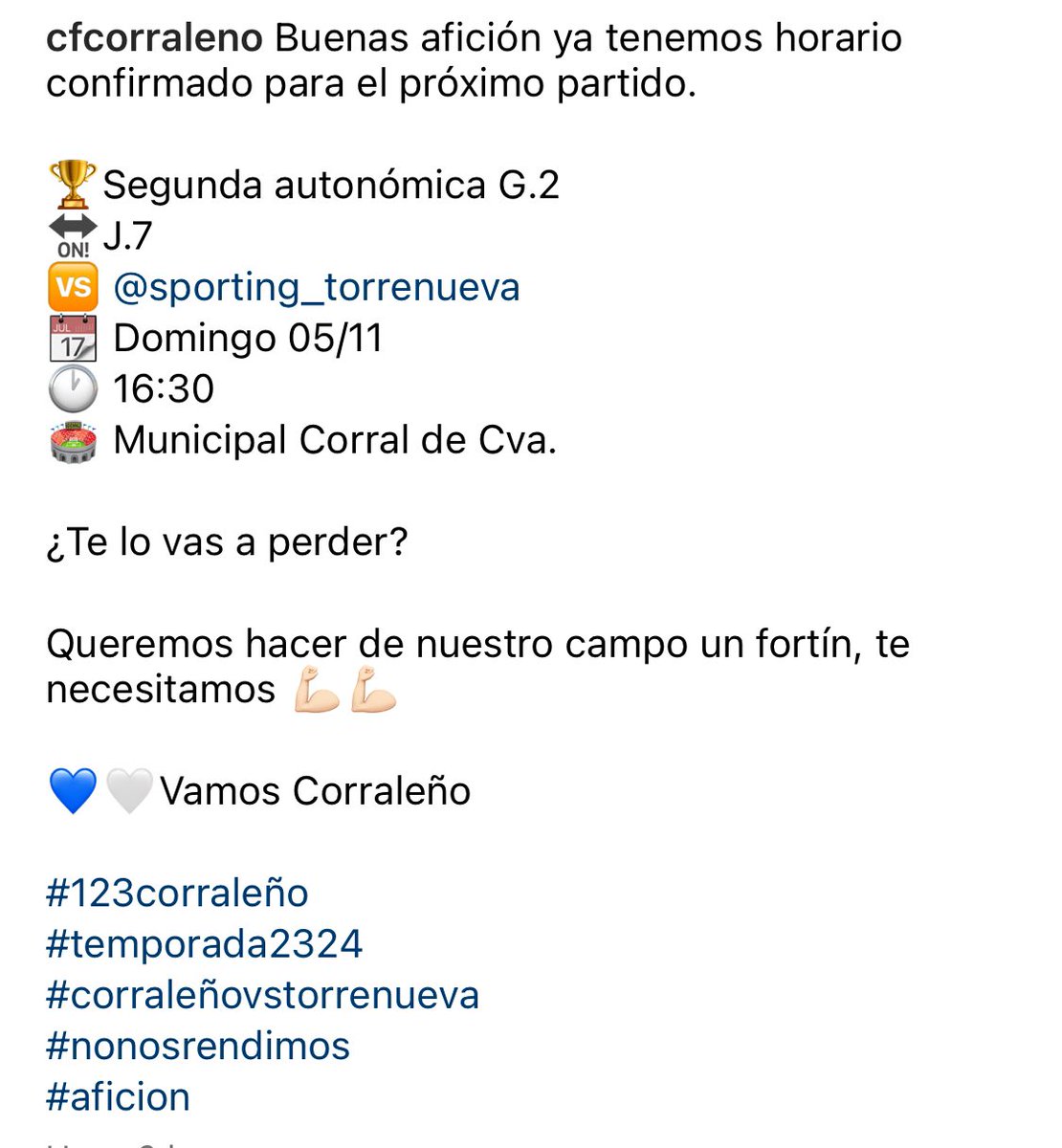 CF CORRALEÑO tweet media