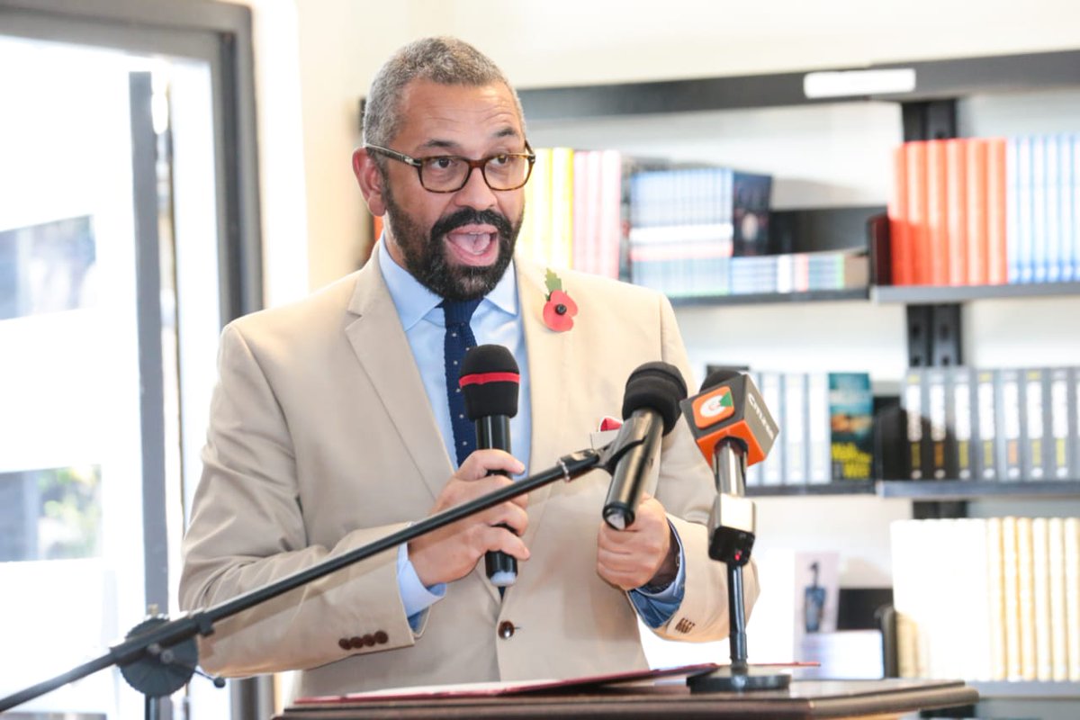 TVET_MoE's tweet photo. UK Foreign Secretary Hon James Cleverly said the MoU is UK Government's commitment to support Kenya's education reforms and ensure that Kenyan children and youths access education. https://t.co/LCV8NGURta