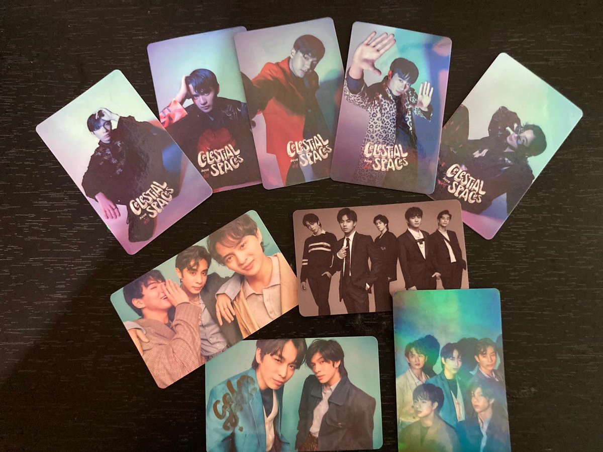 jolofrances's tweet photo. [Selling for a friend]
wts lfb 
Limited edition BGYO x H/M Celestial Spaces Photocards, OT5, and Unit Parcinq Photocards 

H&amp;M PCs- 950
OT5 and Unit PC- 80 each
for the whole set- 1100

Prio set taker
x sensitive buyer

Price is negotiable 🫶�� https://t.co/8Ci9OI6f8s