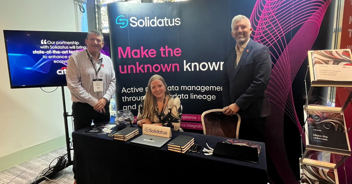 We're at CDAO FSI UK! If you're here, why not say hi? 👋

Make sure to speak to us if you are looking for intelligent data management and connected governance 🚀

Corinium Global Intelligence #datalineage #datamanagement