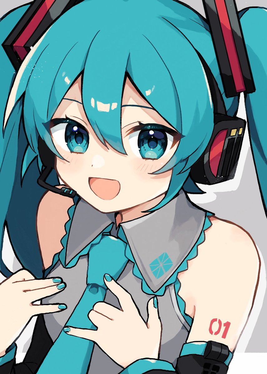 初音ミク 「#初音ミクがいっぱい見れるタグ」|あきかん さばこ🐟のイラスト