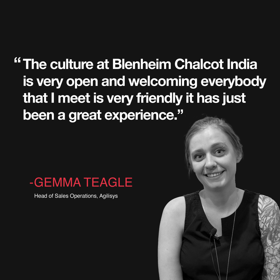An inclusive and inviting #Culture is what makes #BlenheimChalcotIndia exceptional. #Experience the genuine warmth and friendliness that make every day with us fantastic. 🤗
 
#BCIndia #Testimonial #Feedback #Teamwork #WorkCulture #WorkExperience