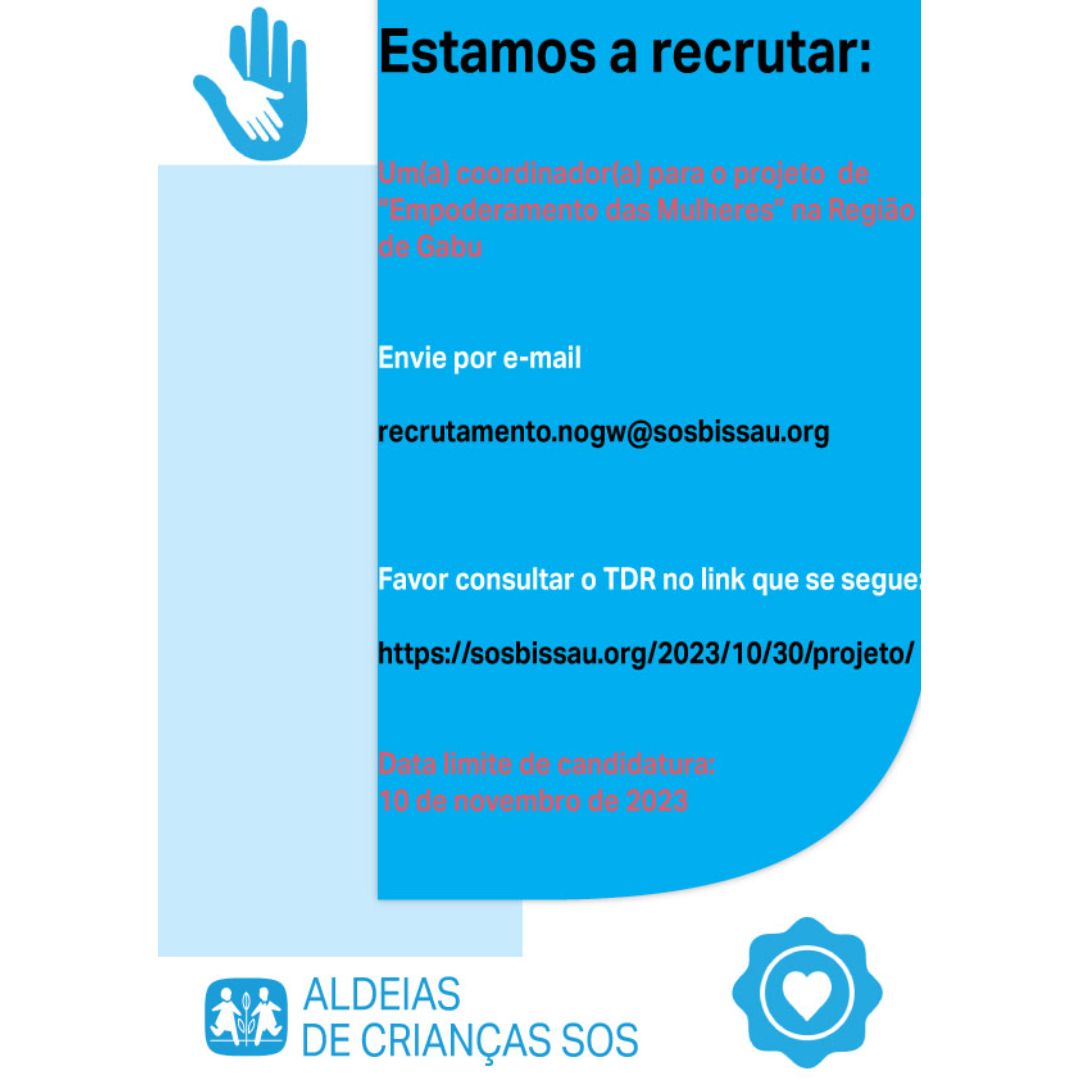 SOS_GUINEBISSAU's tweet photo. JOB OPPORTUNITY!!
https://t.co/kO28AkTvKh

#opportunity #Employment https://t.co/f51f3nQVRy