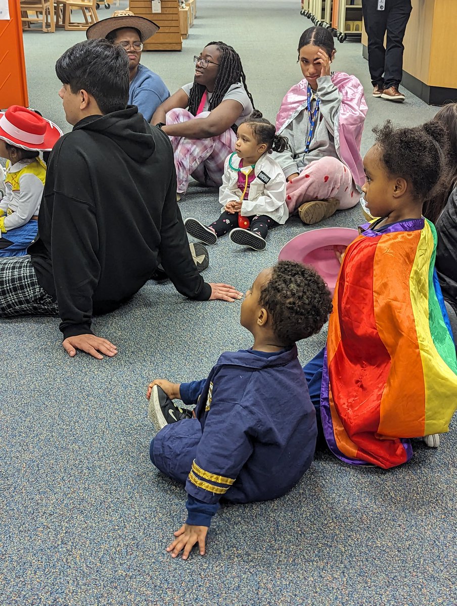 Hayfield SS Library tweet media