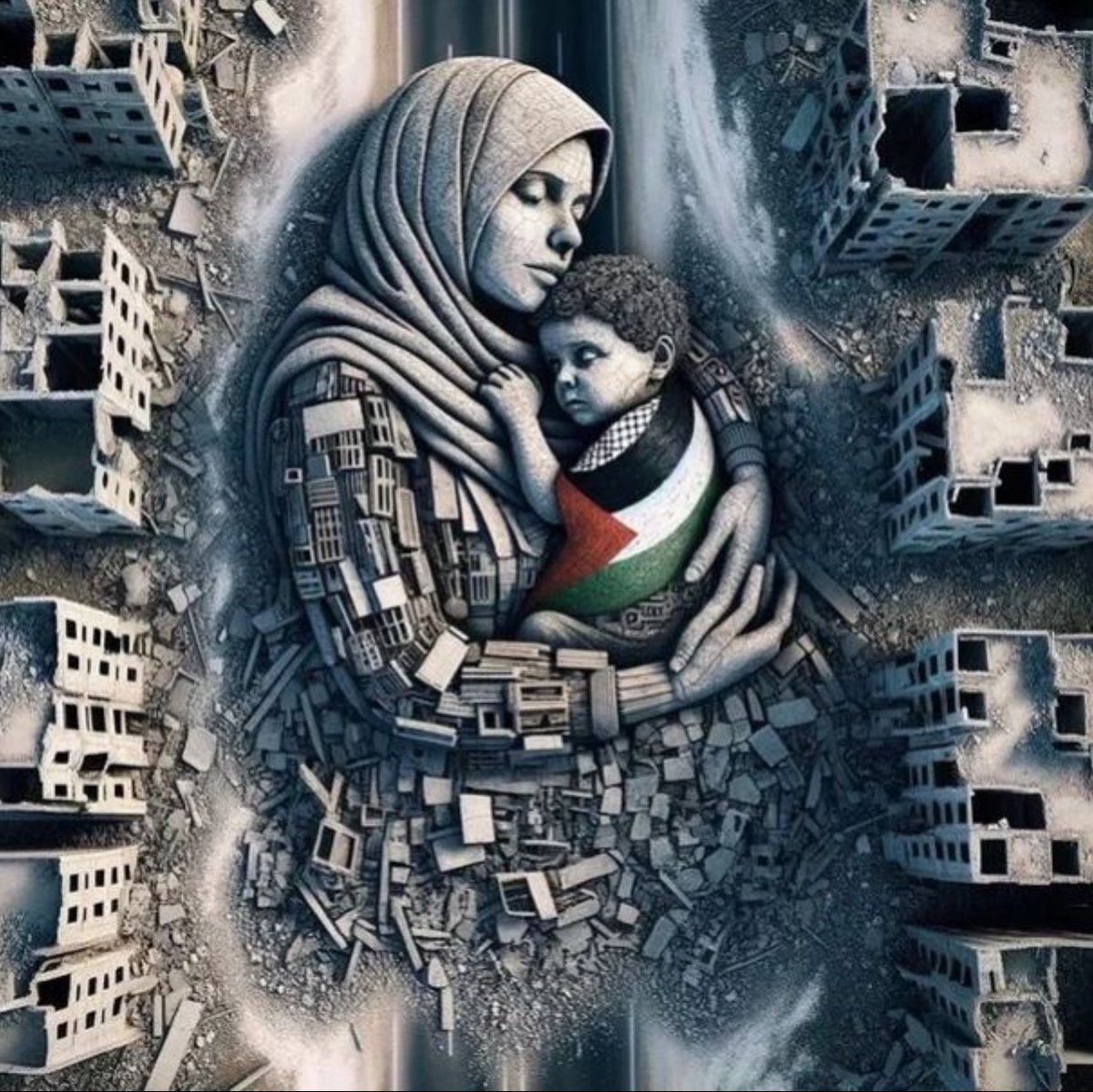 #Palestine will definitely be free &amp; this is the beginning of a new era.The fact that so much cruelty and crime is happening &amp; the people of the world are against it is the beginning of an age when the light of truth will illuminate the world and the promised savior will come.