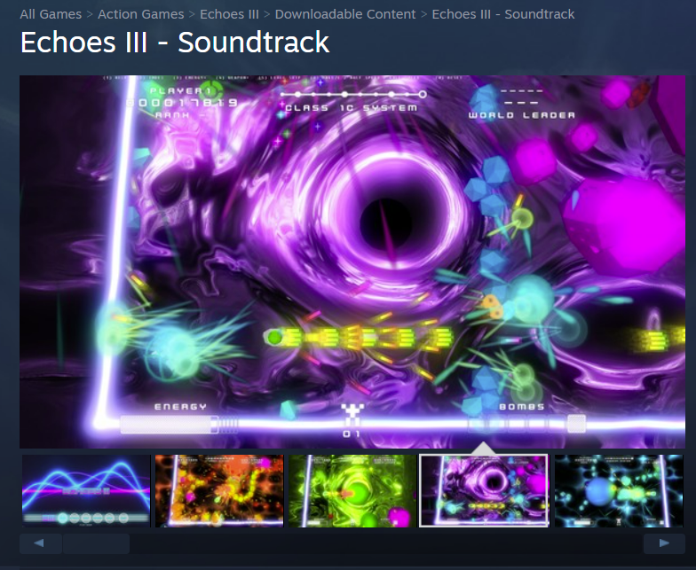 Friendly reminder that you can buy my last video game soundtrack on <a href="/Steam/">Steam</a>!

I was lucky enough to score the brilliant Echoes III from <a href="/BinaryZoo/">binary zoo</a> 

store.steampowered.com/app/937880/Ech…