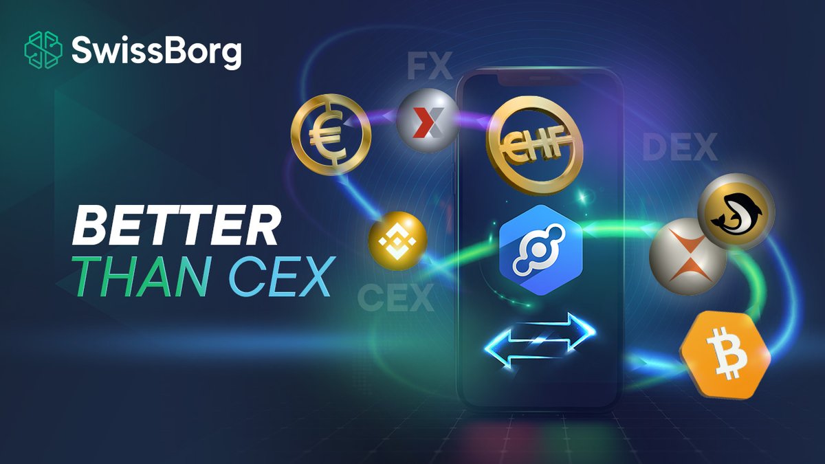 🟢NEW Smart(er) Engine🟢

Witness #SwissBorg’s growing power. 🚀

Fueled by our new #Solana integration, traverse #FX, #CEX and #DEX all in one seamless and easy-to-use interface.

It's even better than #CEX, it's...

swissborg.com/blog/swissborg…