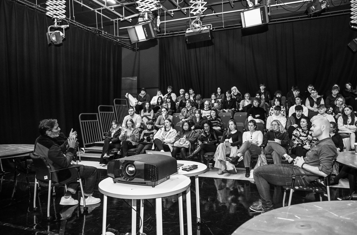 Cinemagic's tweet image. Thank you for attending our &apos;Radio Broadcasting&apos; #TalentLab with Nihal Arthanayake! We hope you enjoyed yourselves, thanks for supporting our annual #CinemagicFilmFestival! 🎬🍿

#Broadcasting #CreativeCareers #CreativeIndustries #IndustryProfessionals #Belfast #BeInspired (1/2)